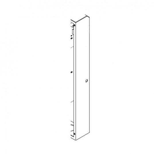 615Bpr - Coffre Gris Ral 9006 FAAC
