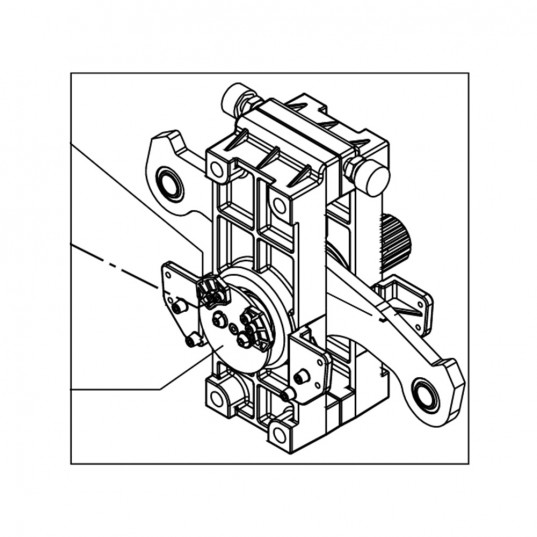 Groupe Levier Complet 620 FAAC