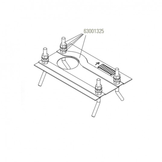 Plaque De Fondation C720 FAAC