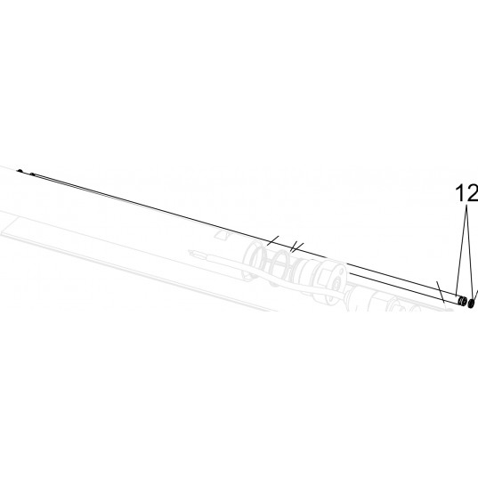 J275Ha Tube Aliment.Avec Tirants FAAC