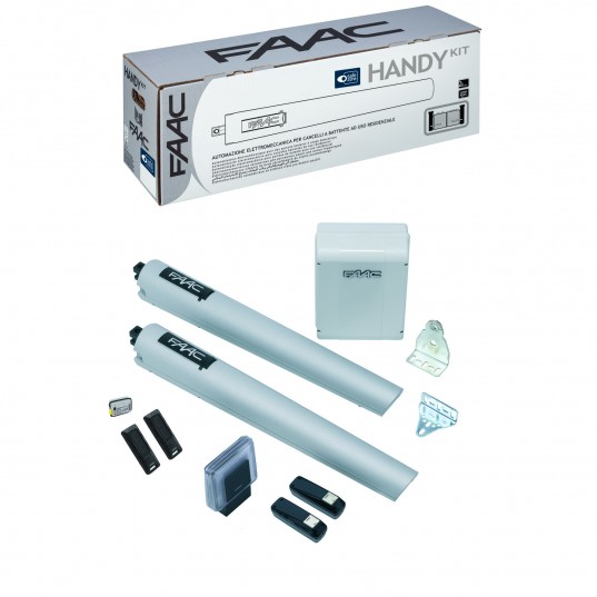 Handy Kit 24V - Pour Portail Battant, Jusqu'A 2,7 M Avec Electro-Serrure FAAC