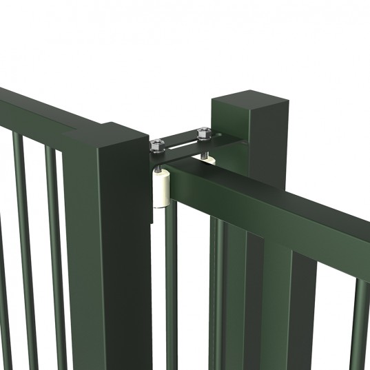 Portail Industriel Coulissant Galvanisé Plastifié L11000 H2000 CENTAURUS200 Manuel Barreaudé