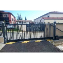 Portail Industriel Autoportant Galvanisé Plastifié L3000 H1500 ARES45M Manuel Bambou