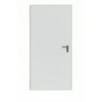 Porte Métallique Industrielle Coupe Feu 2H L900 H2150 RAL7035 En Tunnel