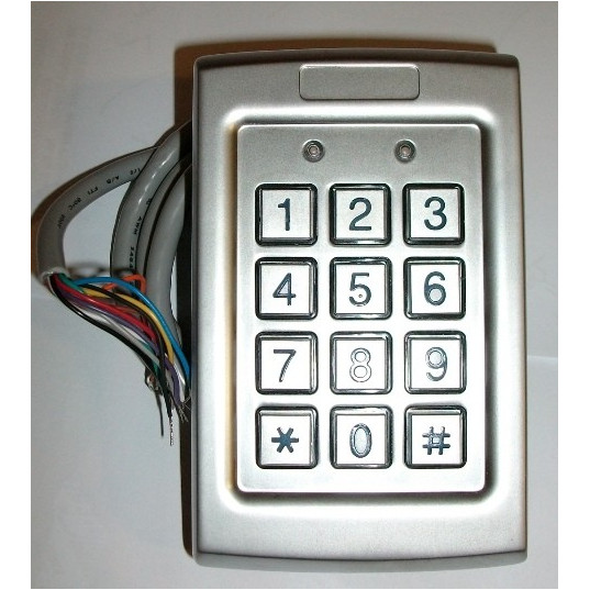 Clavier cod? antivandale  retro?clair?