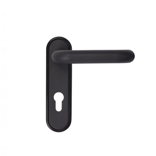 Porte Métallique Industrielle Coupe Feu 2H L1075 H2065 RAL7035 En Applique