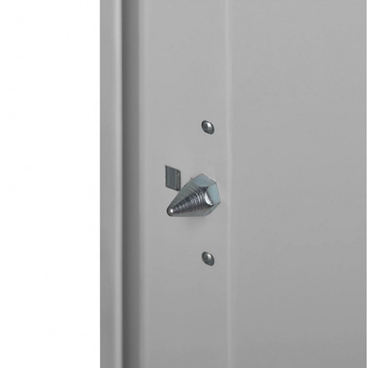 Porte Métallique Industrielle De Service Double L800+800 H2050 RAL au choix En Applique