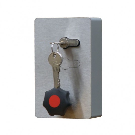 Option Boîtier Serrure Cylindre Européen Sur Support Principal