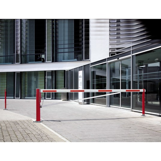 Barrière Pivotante WES-105 / 2 Supports De Lisse Passage 3 M