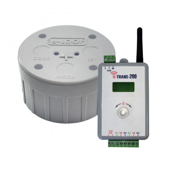 Boucle radar commerciale creusée E-Loop MODE PRÉSENCE avec émetteur-récepteur LCD