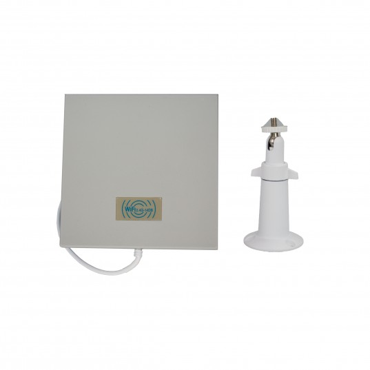 Antenne WIFI 2,4 GHz avec câble de 2 m avec support de montage