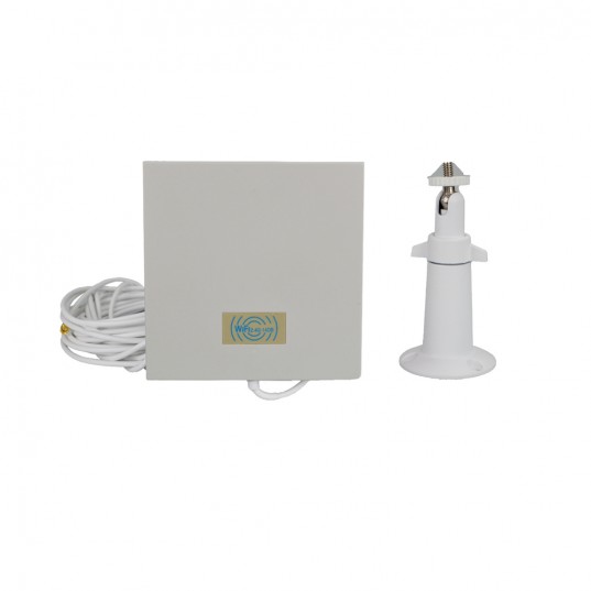 Antenne WIFI 2,4 GHz avec câble de 10 m avec support de montage