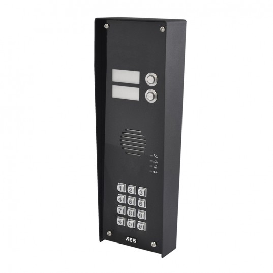 Unité modulaire assemblée à 2 boutons avec clavier