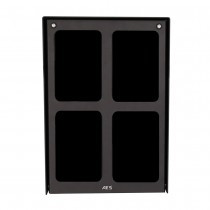 Boîtier arrière impérial et plaque de montage assemblés avec modules deux par deux