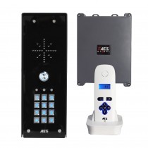 Interphone audio 603 DECT en finition noire impériale avec clavier