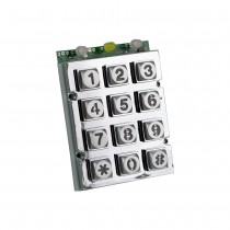 Ensemble de module de clavier pour panneau AES (blanc)