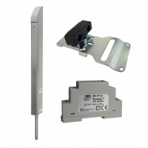 Boulon électrique Tomalok en acier inoxydable - 150 mm avec alimentation sur rail Din 24 V et plaque de masse