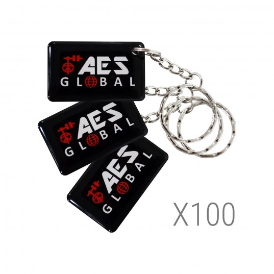 100 x étiquette Prox de marque AES