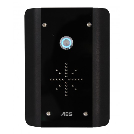 Interphone Gsm 4G En Noir Architectural