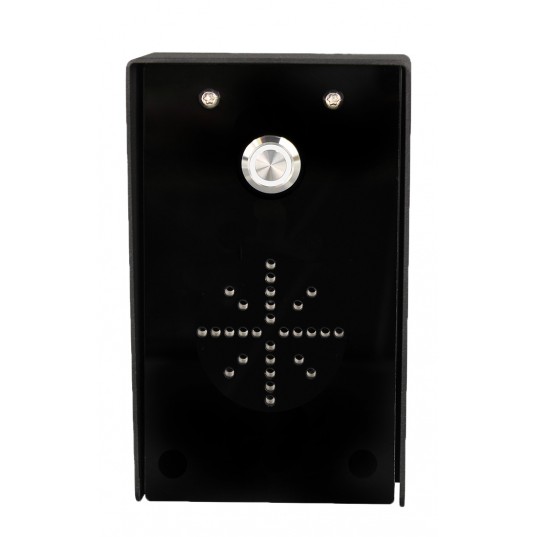 Interphone Gsm 4G En Finition Noire Impériale