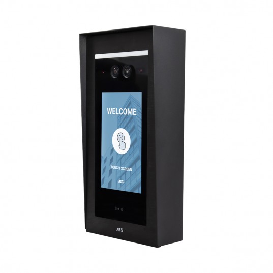 Point D'Appel Vidéo Noir Ip Imperial Avec Écran Tactile AES