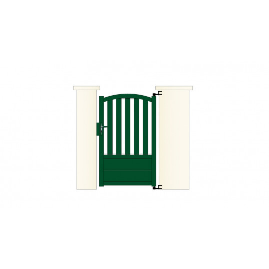 Portillon aluminium PACA L1m x H1,25